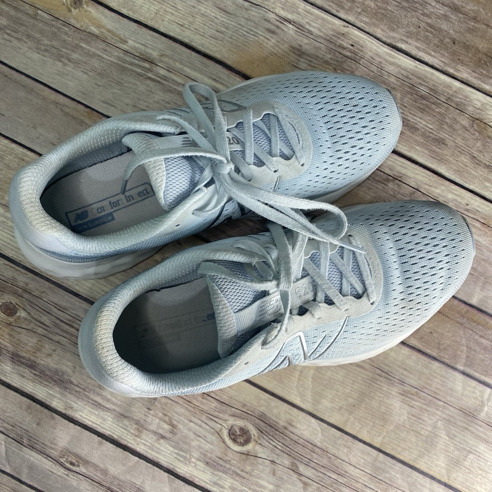New Balance 520 Womens Size 8.5 Light Blue Grey Running Shoes Sneakers